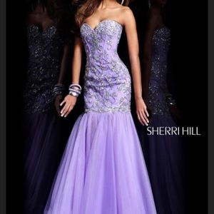 Sherri Hill Purple Style 2974